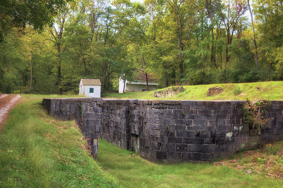 Lock 50 - Four Locks - C and O Canal Photograph by Susan Rissi Tregoning