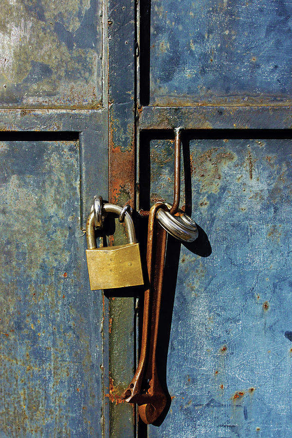 Lock Photograph by Maria Meester