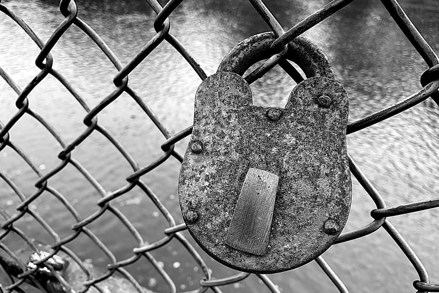 Locked Up 2 BW Photograph by Lee Darnell