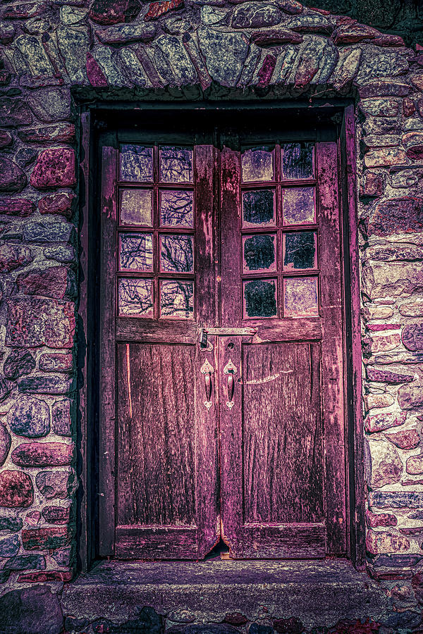 Locked Wooden Door Photograph By Chester Wiker - Fine Art America