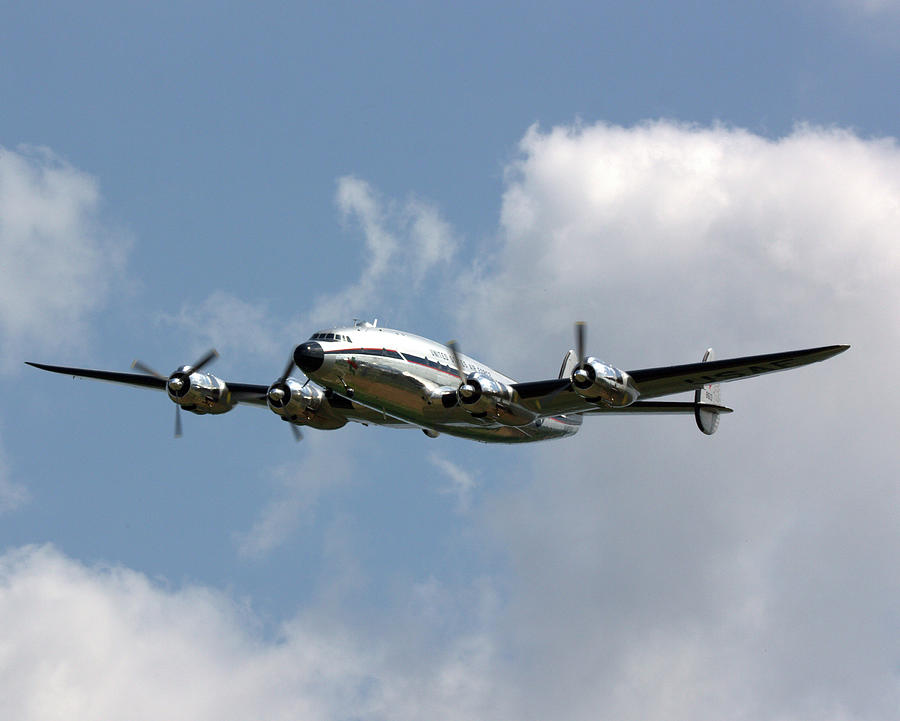 Lockheed C-121 Constellation Photograph By Richard Filteau - Fine Art 