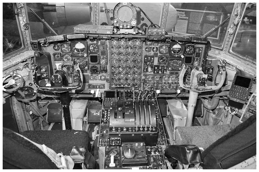 Lockheed C130 Flightdeck Photograph by Chris Smith