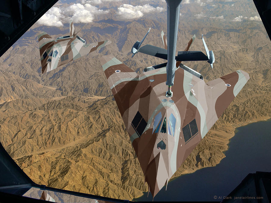 Lockheed F-117I Stealth Digital Art by Custom Aviation Art