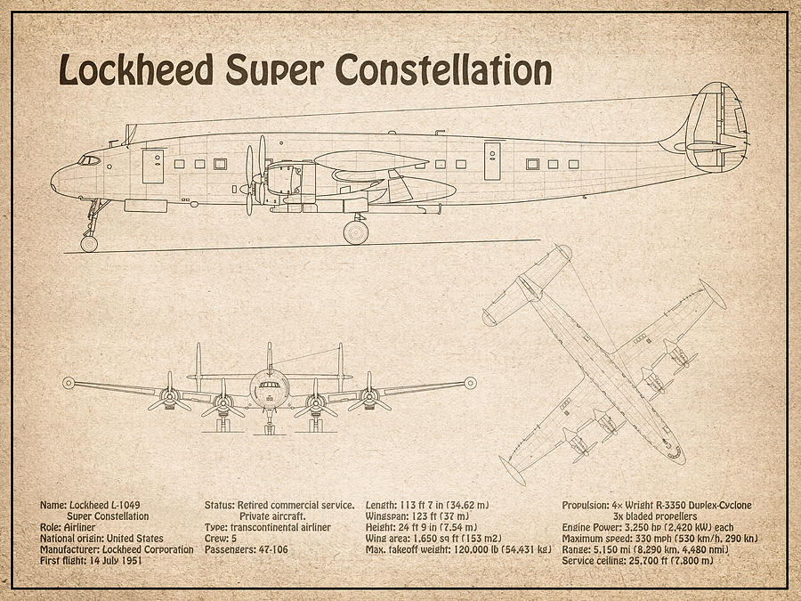 Lockheed Constellation Plans