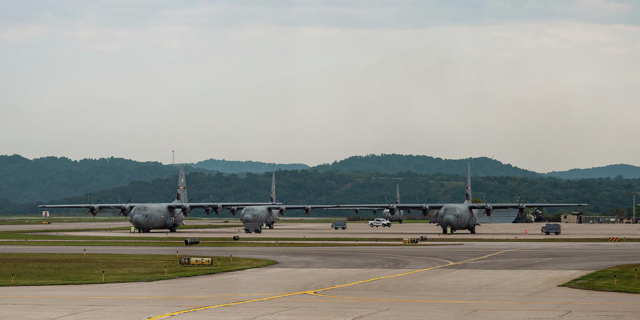 C-130 Hercules Photograph - Lockheed Martin C-130J Super Hercules -05 by Flees Photos