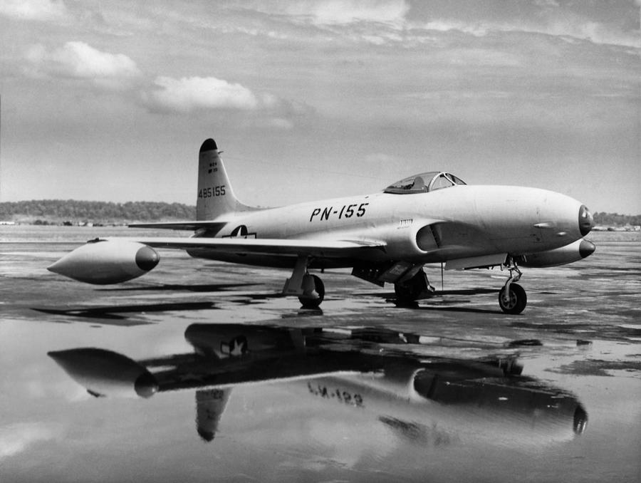Lockheed P-80 Shooting Star - 1946 Photograph by War Is Hell Store