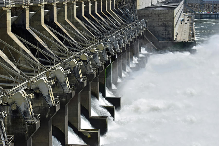 Locks and Dams Photograph by Roberta Byram
