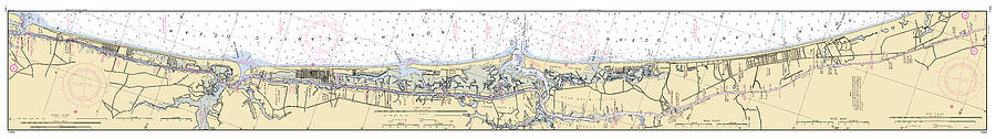 lockwood-folly-inlet-to-singleton-lake-noaa-chart-11534-4-digital-art