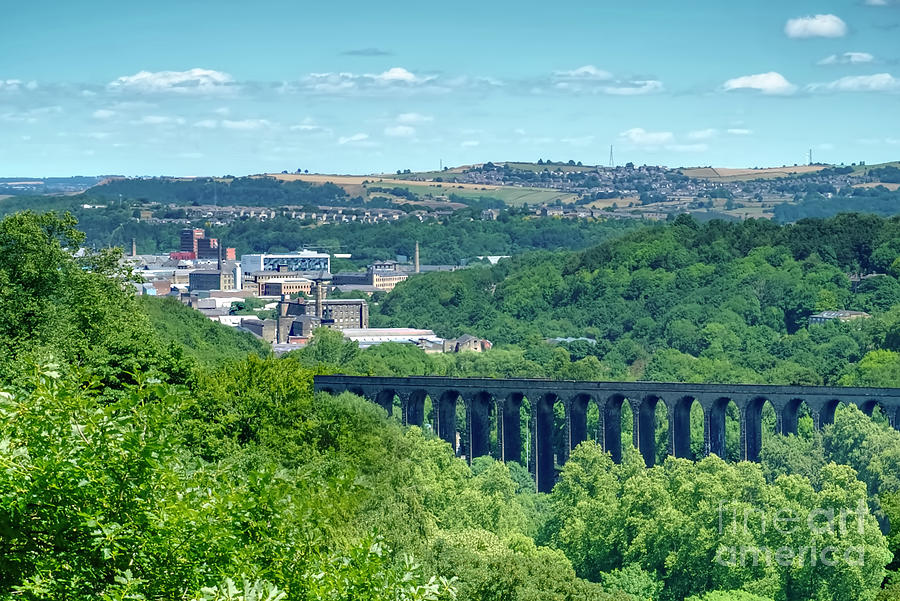 Lockwood Viaduct Huddersfield Photograph by Alison Chambers Fine Art