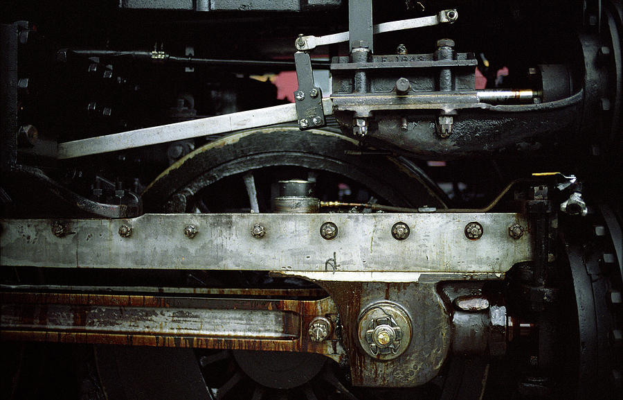 Locomotive Detail #1 Photograph by Bryan Rierson