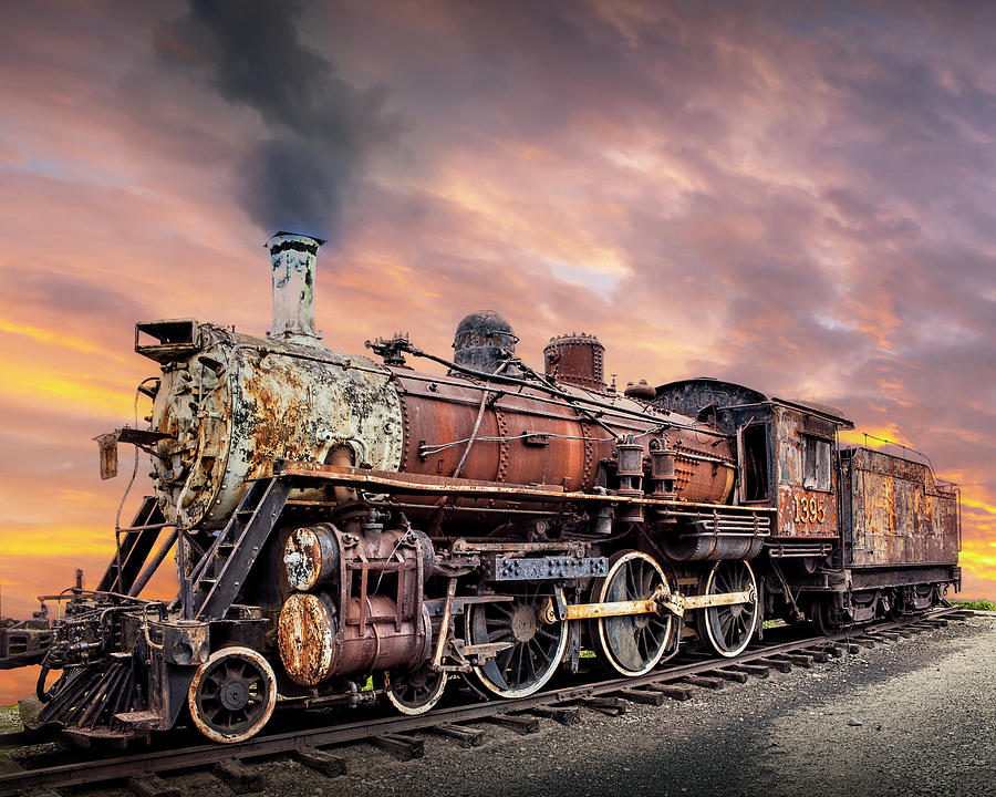 Locomotive Steam Train Engine No. 1395 Photograph by Randall Nyhof