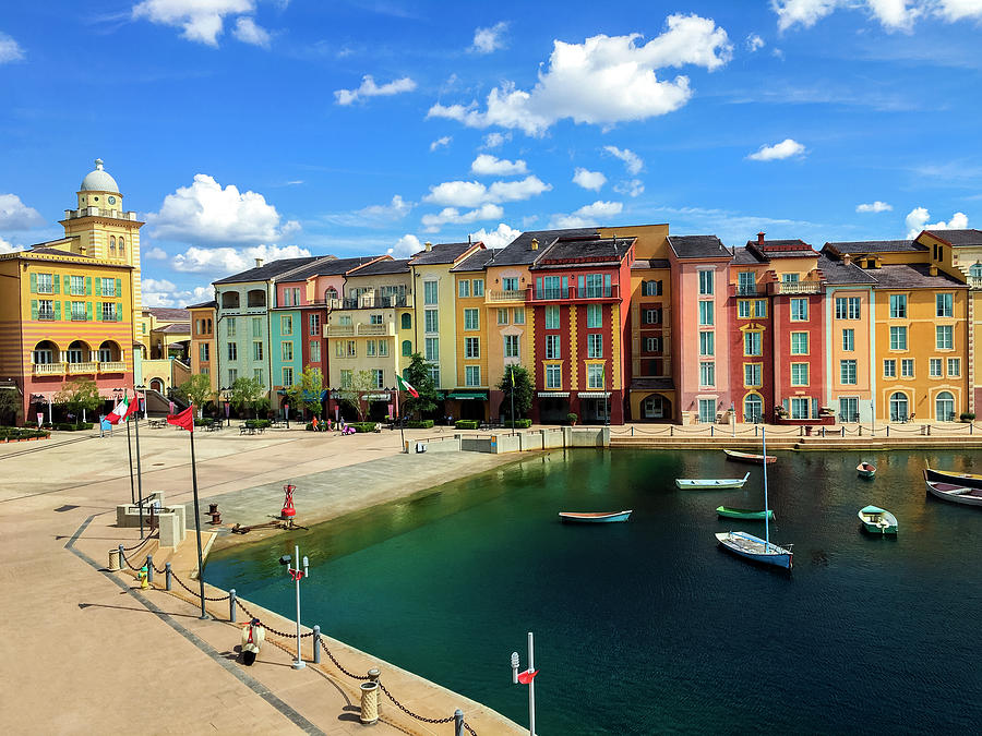 Loews Portofino Bay Hotel at Universal Orlando Series AP4 Photograph by ...