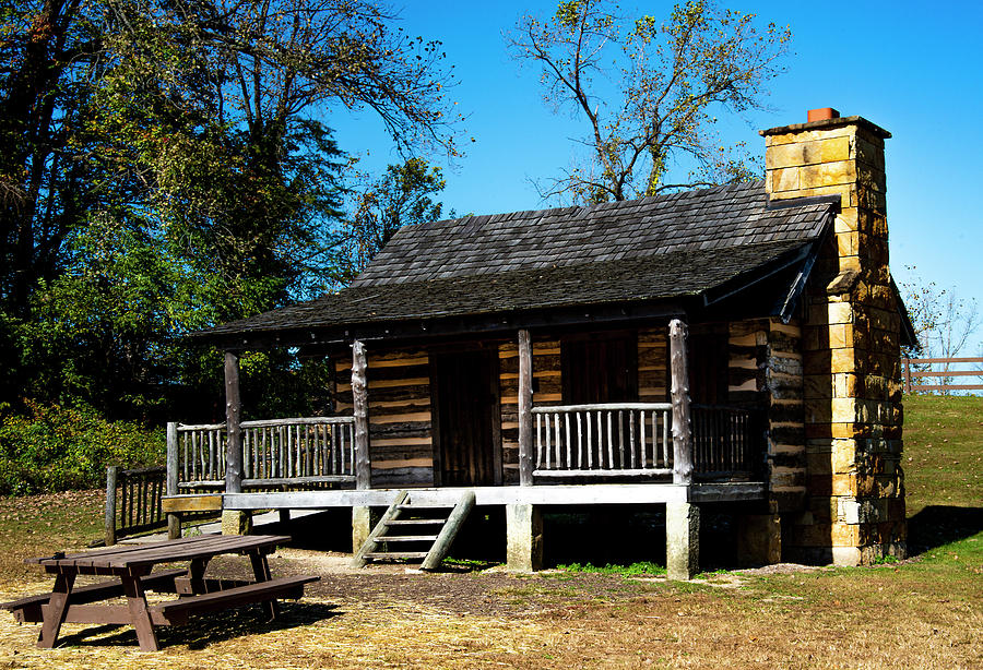 Log Cabin Photograph by Keith Lovejoy