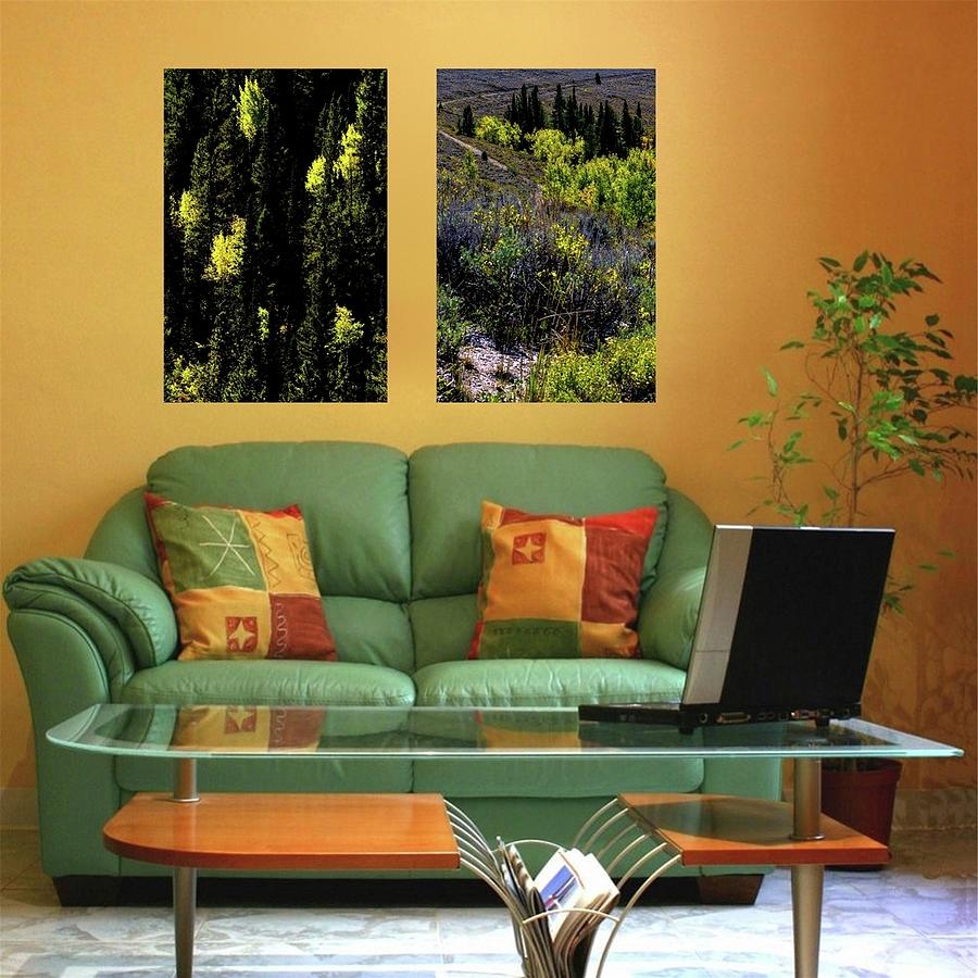 Logan Canyon Hanging Print Example Photograph by Jerry Sodorff
