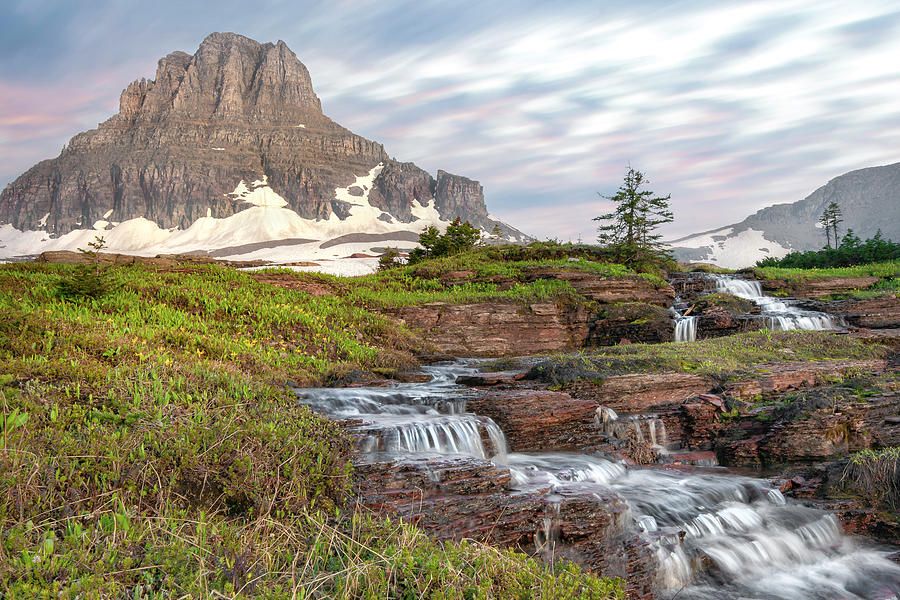 Logan Pass Glacier National Park Montana Photograph by Photos By Thom