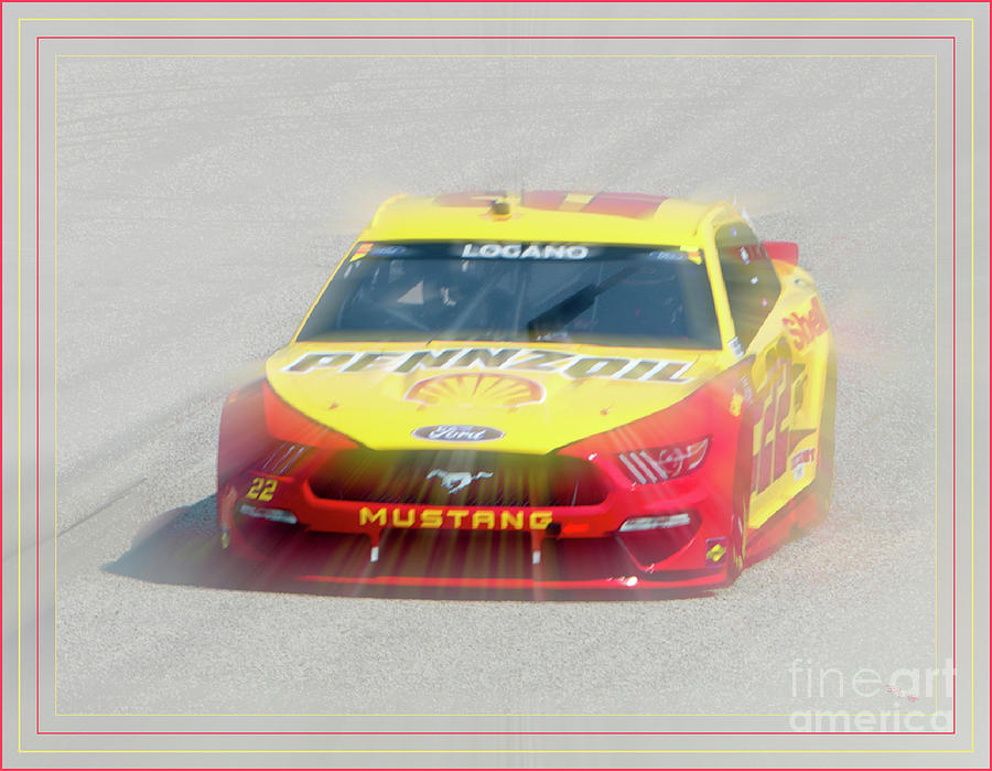 Logano Photograph by Billy Knight