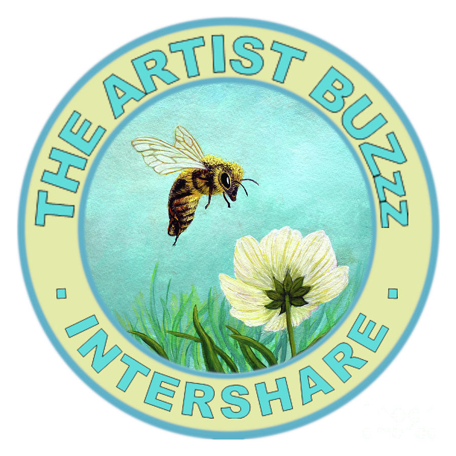 Logo - The Artist Buzzz Painting by Sarah Irland