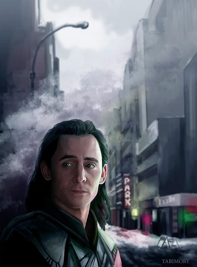 Loki In The City Digital Art by Tabimory Digital | Fine Art America