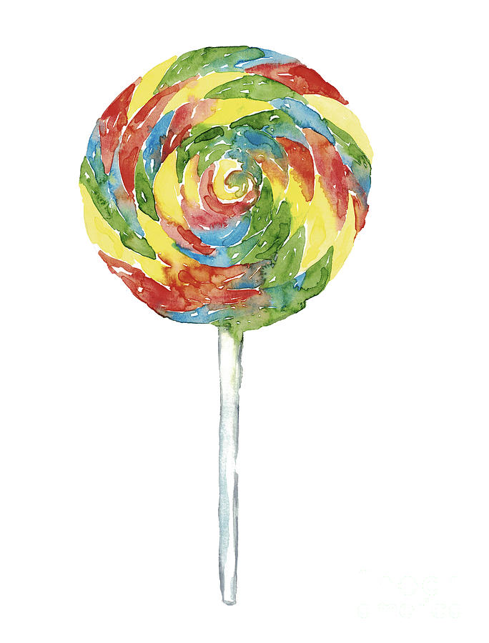 Lollipop Kitchen Decor Picture Painting by Maryna Salagub - Fine Art ...