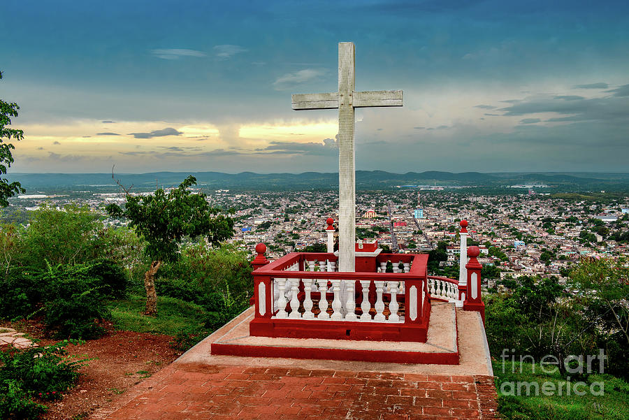 Loma de la Cruz, Holguin, Cuba Photograph by Jose Rey