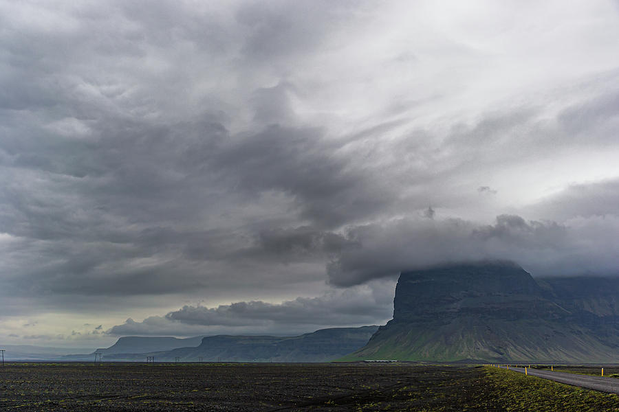 Lomagnupur Landscape. Iceland. Photograph by Luis GA - Lugamor