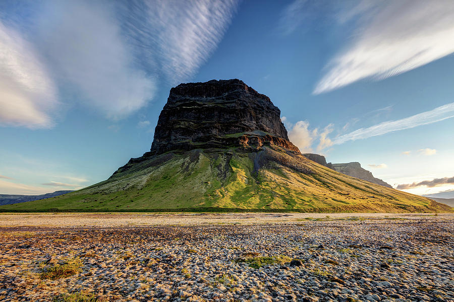Lomagnupur Mountain Iceland Photograph