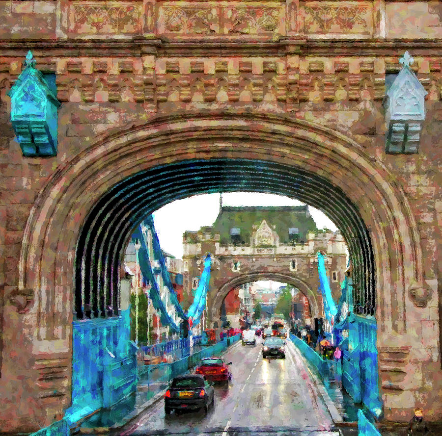 London Bridge Digital Art by SnapHappy Photos London Bridge Digital Art by SnapHappy Photos