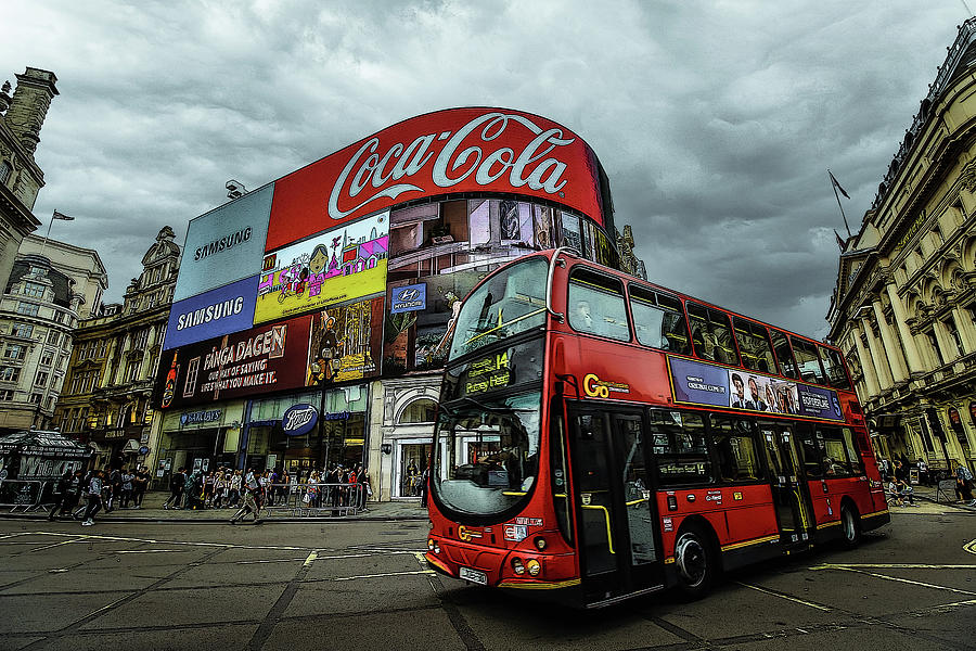 London Bus Photograph