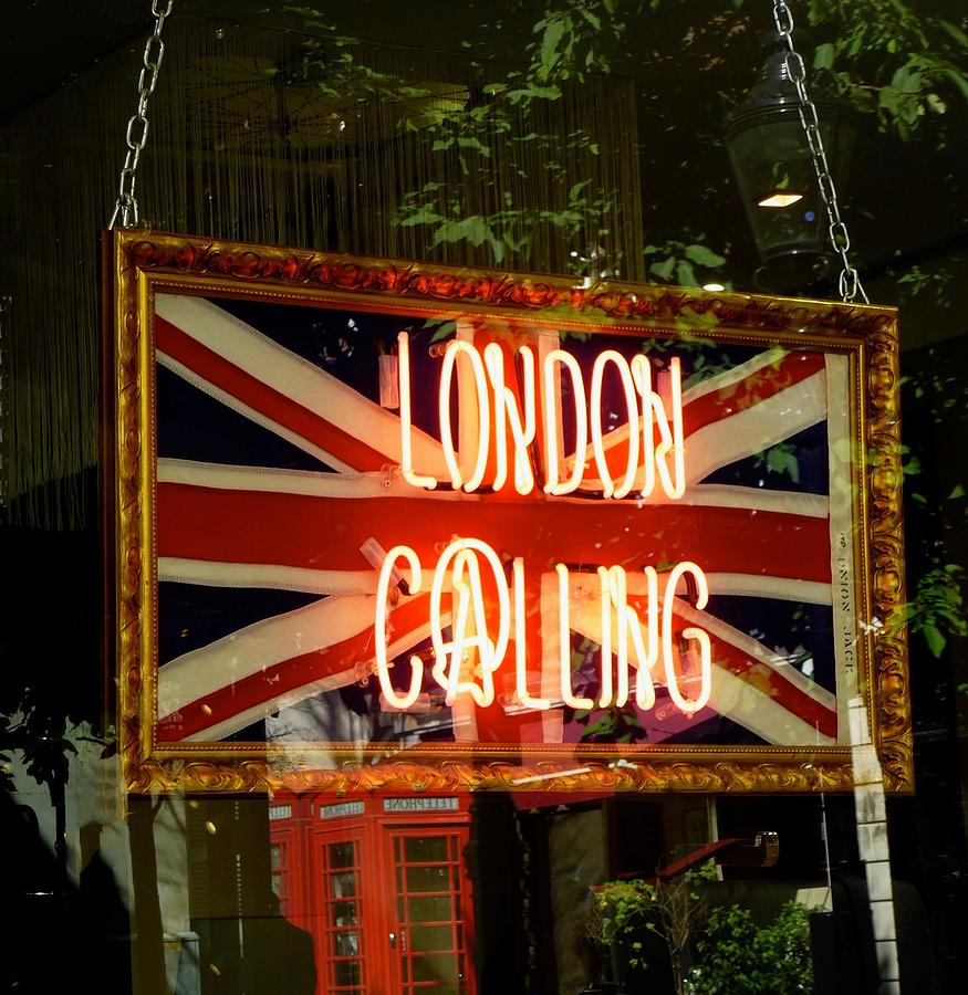 London Calling Photograph by Lynn Hunt