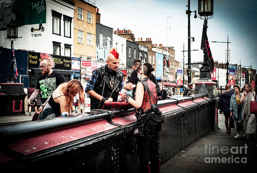 London Camden Town. Photograph by Cyril Jayant