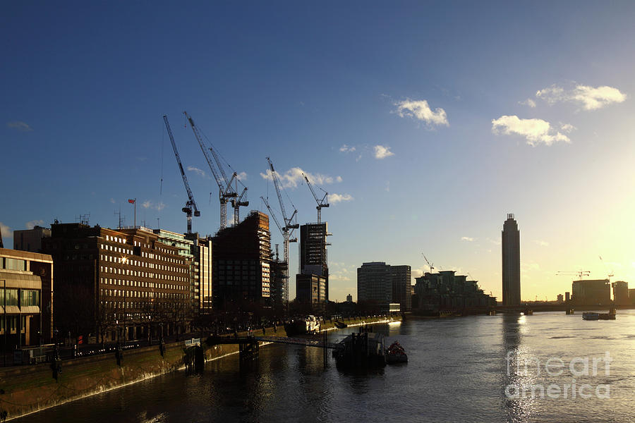 London Construction Photograph by James Brunker