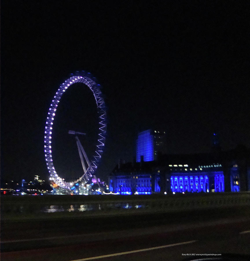 London Eye Photograph by Roxy Rich