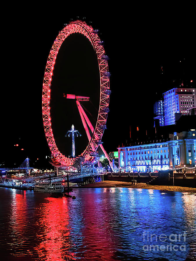London Eye Photograph by Tom Watkins PVminer pixs
