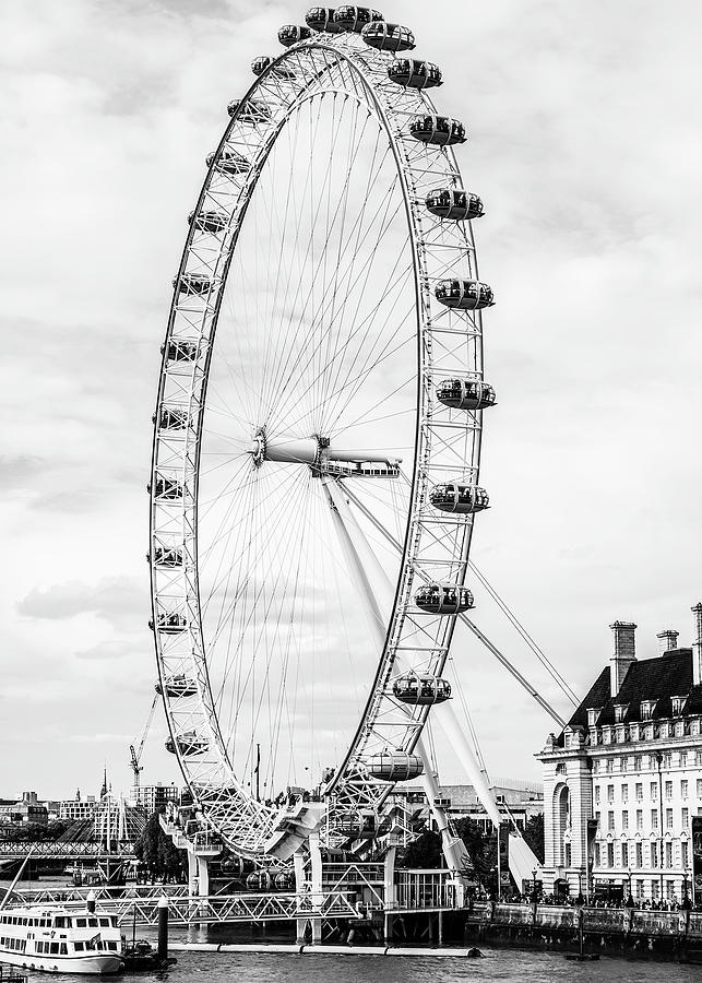 London Eye Photograph by William Dougherty