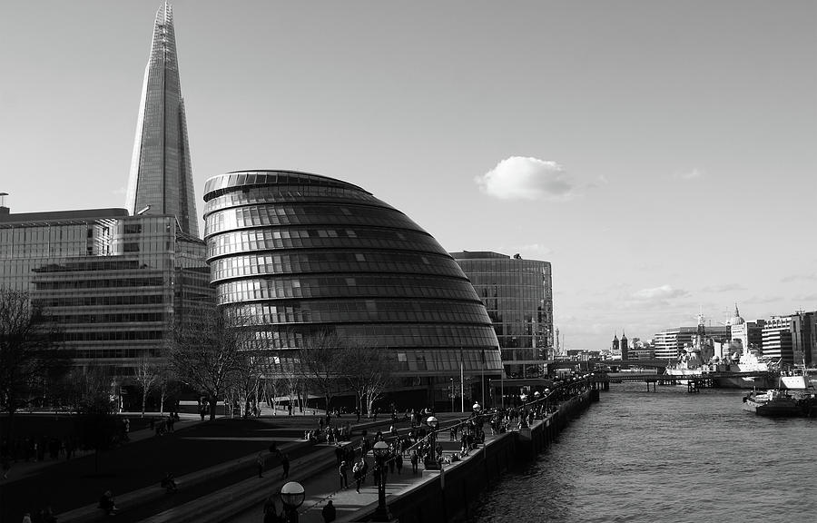 London From Tower Bridge Photograph by Aidan Moran