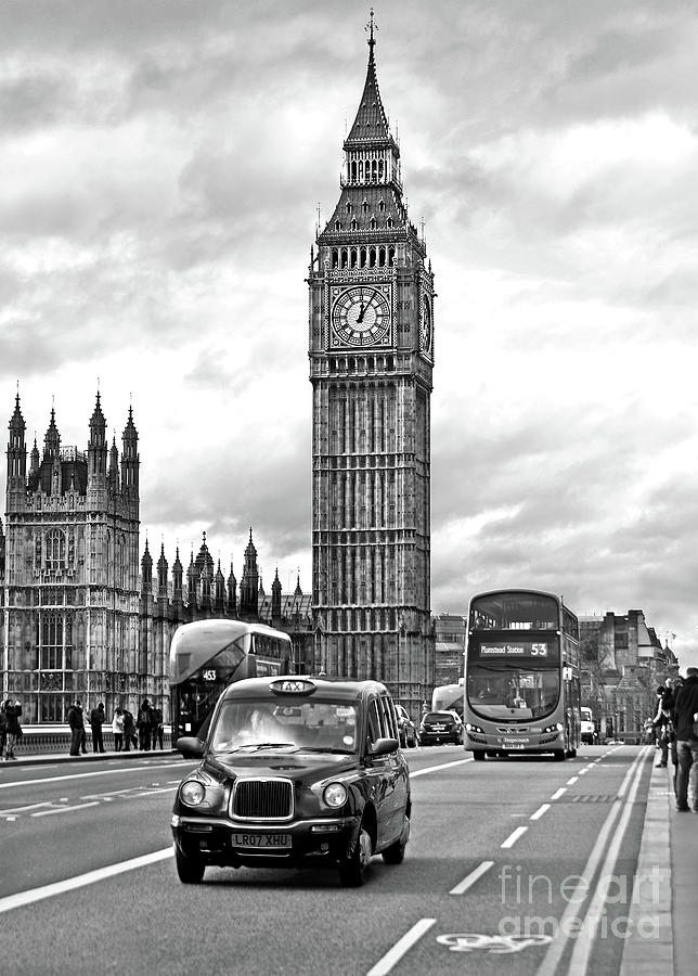 London Icons and Landmark Photograph by Carlos Alkmin