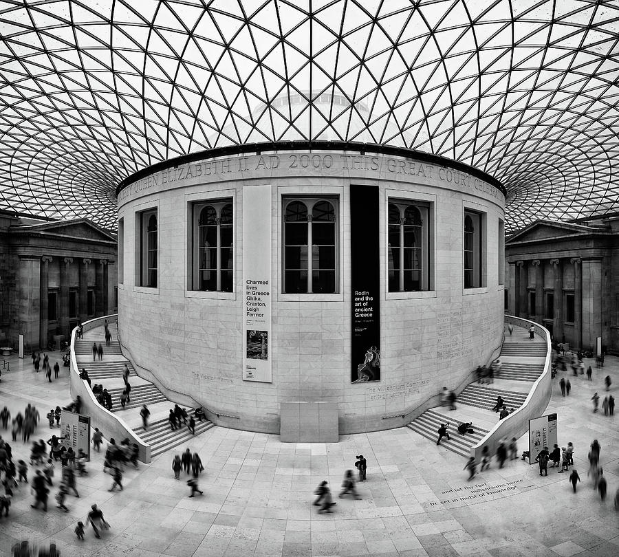 London landmark architecture pattern - Monochrome pattern Photograph by Stephan Grixti