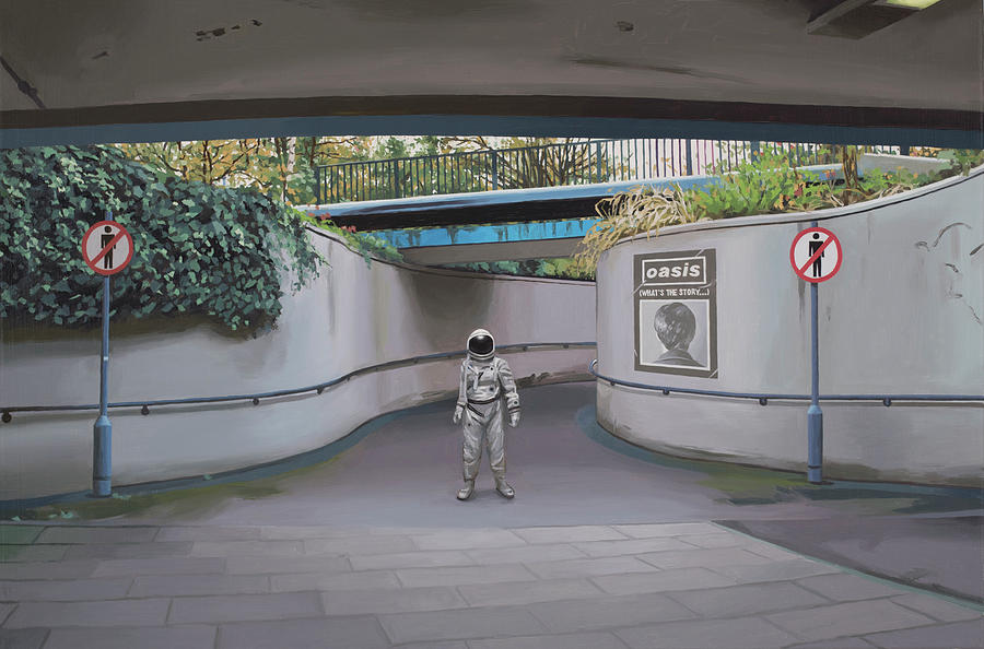 Space Painting - London Oasis by Scott Listfield
