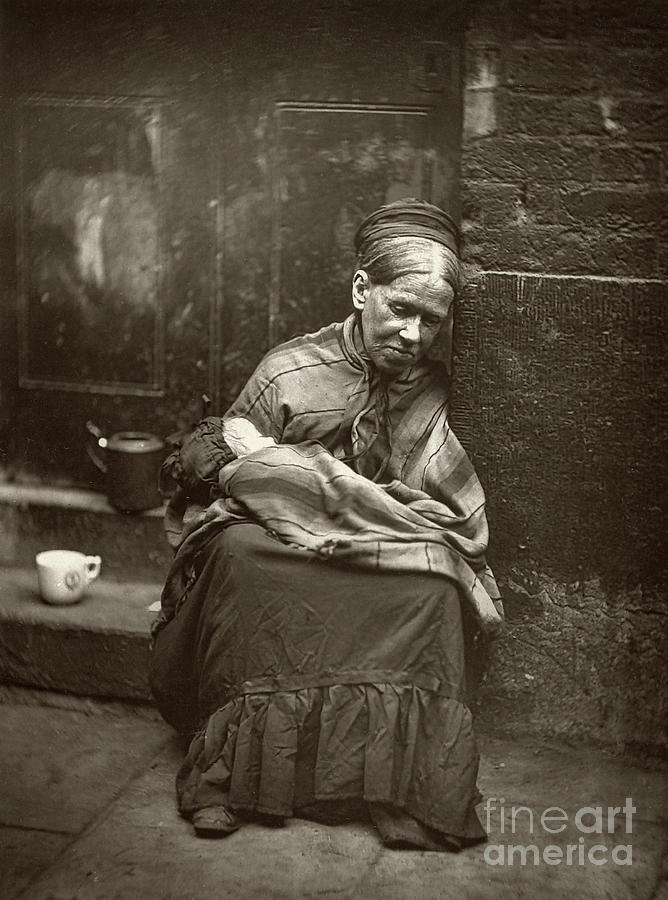 London Poverty, 1877 Photograph by John Thomson