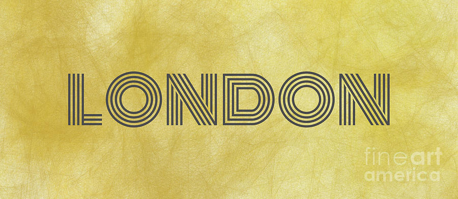 London Mixed Media by Tina LeCour