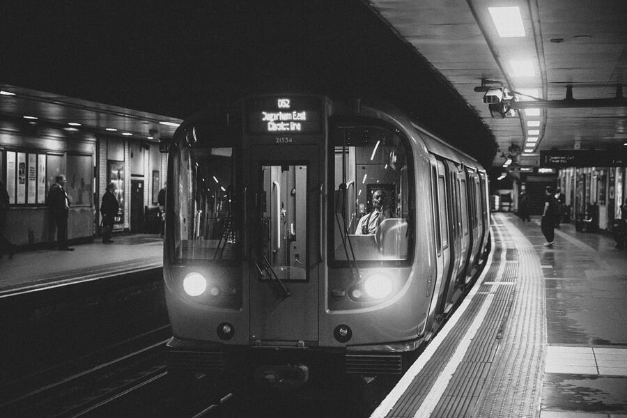 London Underground Black And White Photograph by Marco_Piunti London Underground Black And White Photograph by Marco_Piunti