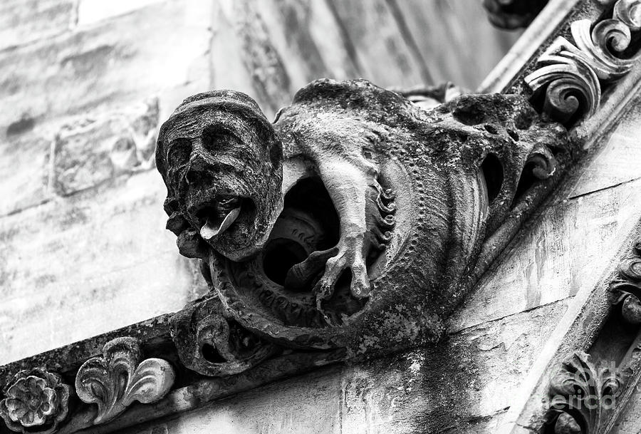 London Westminster Abbey Gargoyle Photograph by John Rizzuto - Fine Art ...