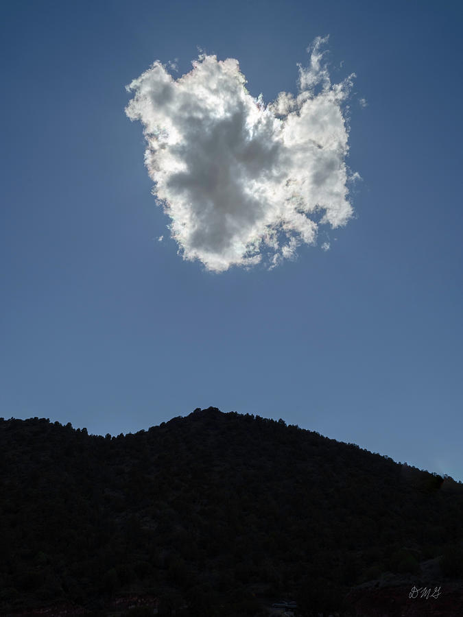 Lone Cloud Color Photograph by David Gordon