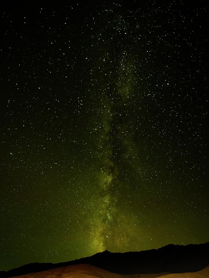 Lone Pine Mountain Milky Way Photograph by Walt Sterneman