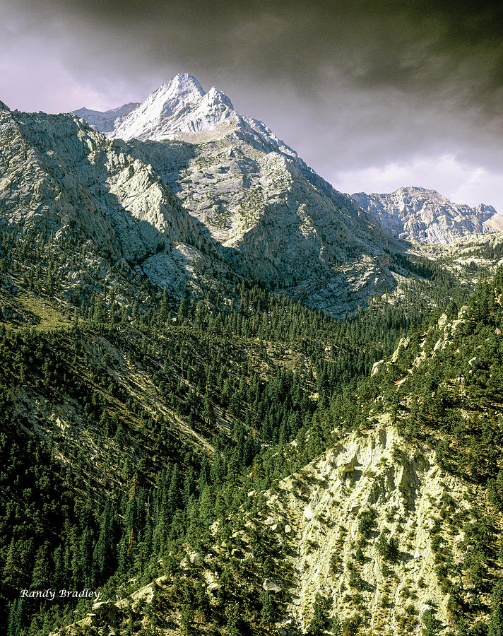 Lone Pine Peak  Photograph by Randy Bradley