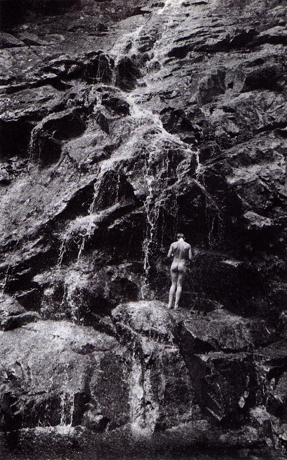 Lone Skinny-Dipper at Nancy Cascade Photograph by Wayne King