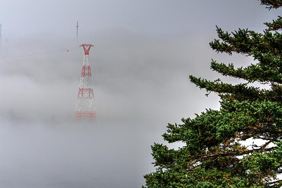 Lone Tower Photograph by David Matthews