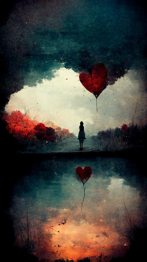 Lonely Heart Digital Art by Amy Jinks - Fine Art America