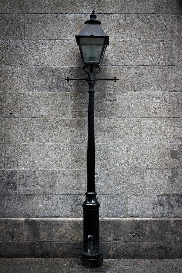 Lonely Lamp Photograph by Jim Whitley