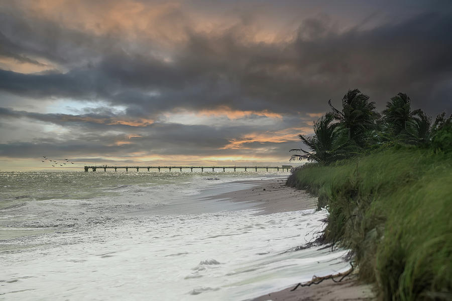 Lonely Pier Photograph By Ed Taylor - Fine Art America